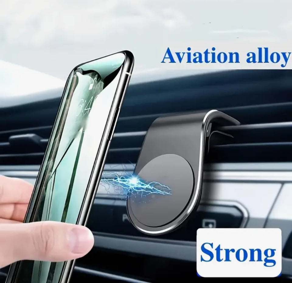 Magnetic phone car mount