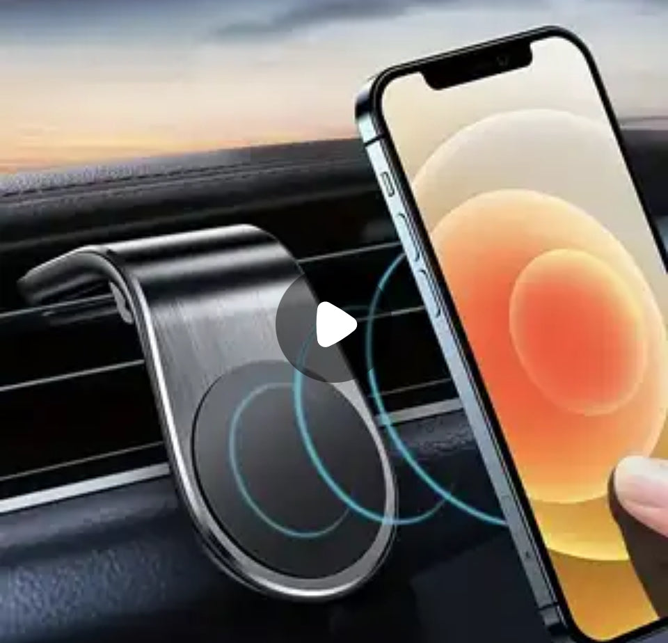 Magnetic phone car mount
