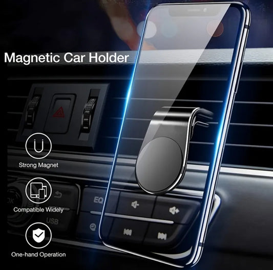 Magnetic phone car mount