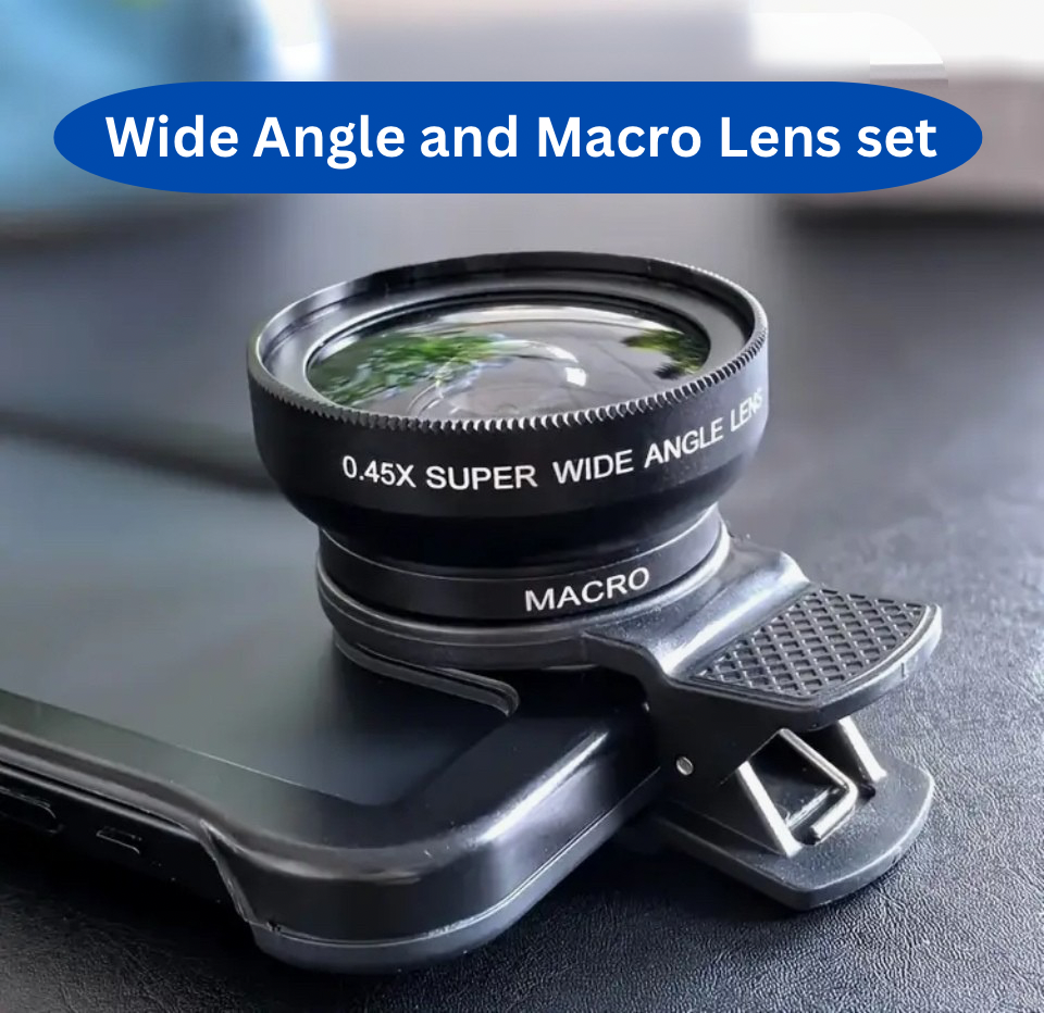 1 Ultra Wide Angle Smartphone lens with Marco and Zoom Dual Functionality
